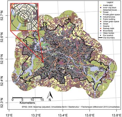 Landscape Structures Affect Risk of Canine Distemper in Urban Wildlife